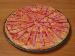 Пицца толстая по-американски - шаг 10 Пицца толстая по-американски - шаг 10