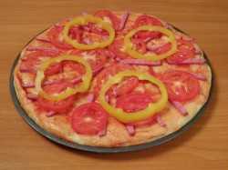 Пицца толстая по-американски - шаг 12 Пицца толстая по-американски - шаг 12