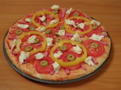 Пицца толстая по-американски - шаг 14 Пицца толстая по-американски - шаг 14