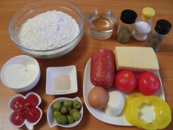 Пицца толстая по-американски - шаг 1 Пицца толстая по-американски - шаг 1