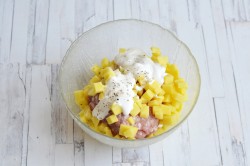 название картинки Пирог с картошкой и фаршем в духовке