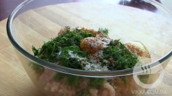 Пирог из куриного фарша Рождественское кольцо