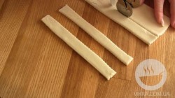 Пирог из куриного фарша Рождественское кольцо