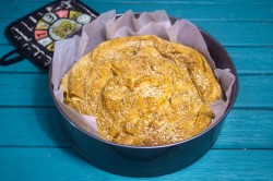 Пирог из лаваша с сыром в духовке