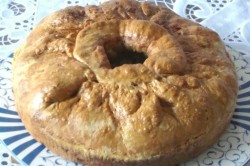 Пирог картофельный с фаршем типа балиш