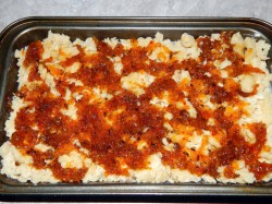 название картинки Пирог кудрявый с вареньем к чаю