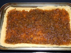 название картинки Пирог на терке с вареньем песочный