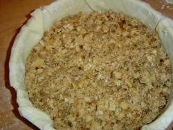 Пирог с фаршем и сыром Прощай талия