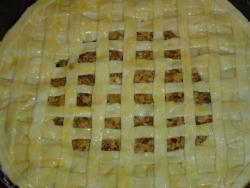 Пирог с фаршем и сыром Прощай талия