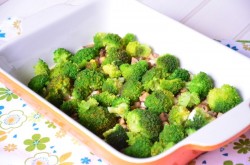 название картинки Пирог с брокколи и грибами