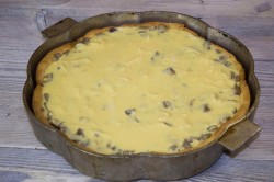 название картинки Пирог с грибами и сыром