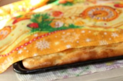 Пирог с капустой и мясным фаршем дрожжевой