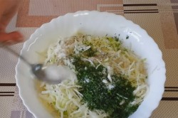 Пирог с капустой на скорую руку заливной