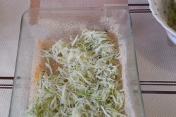 Пирог с капустой на скорую руку заливной
