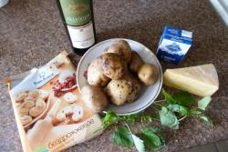 название картинки Пирог с картофелем и сыром без яиц