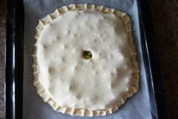 название картинки Пирог с картофелем и сыром без яиц