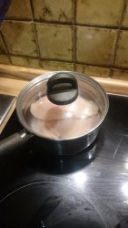 название картинки Пирог с курицей, грибами и луком