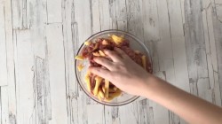 Пирог с куриным фаршем в духовке