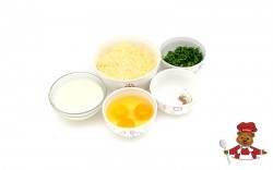 Пирог с лососем и брокколи