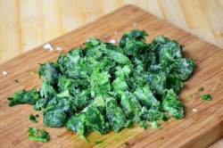 Рыбный пирог с семгой из слоеного теста