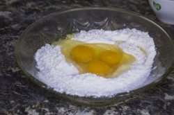 Пирог с рисом и фаршем