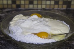 Пирог с рисом и фаршем