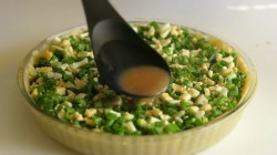 название картинки Яичный пирог с яичной заливкой