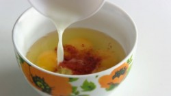 название картинки Яичный пирог с яичной заливкой