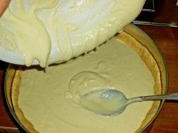 Пирог Слезы ангела с творожной начинкой
