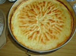 Пирог Слезы ангела с творожной начинкой