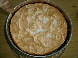 Пирог Слезы ангела с творожной начинкой