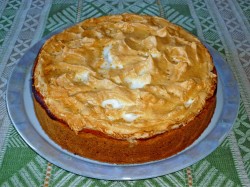 Пирог Слезы ангела с творожной начинкой