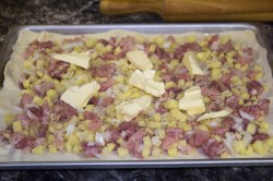 Пирог со свининой слоеный - шаг 10