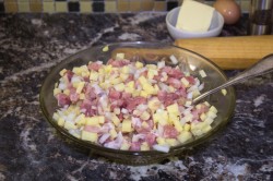 Пирог со свининой слоеный - шаг 6