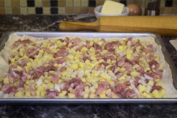 Пирог со свининой слоеный - шаг 7