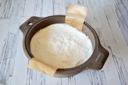 название картинки Пирог три стакана с яблоками насыпной