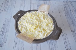 название картинки Пирог три стакана с яблоками насыпной