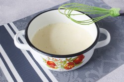 Пирог Вулкан с заварным кремом