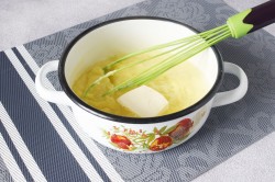 Пирог Вулкан с заварным кремом