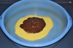 Пирог Зебра на кефире