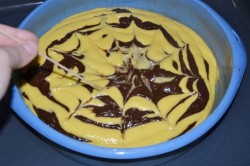 Пирог Зебра на кефире