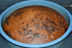 Пирог Зебра на кефире