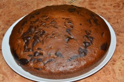 Пирог Зебра на кефире