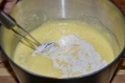 Пирог Зебра на кефире