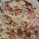 Пирожки без дрожжей, яиц и молока Бомбочки жареные - шаг 3