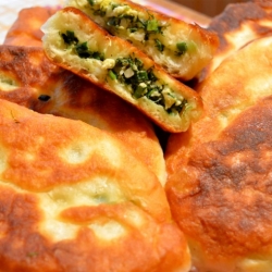 Пирожки из теста на кислом молоке