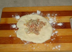 Пирожки на сковороде на воде