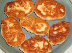 Пирожки на сковороде на воде