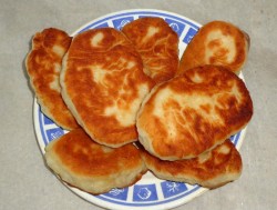 Пирожки на сковороде на воде