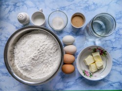 название картинки Пирожки на воде в духовке с капустой